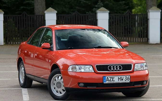Audi A4 cena 12900 przebieg: 125000, rok produkcji 2000 z Biecz małe 596